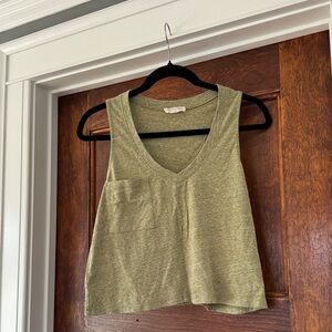 SEAS racer back cropped tank